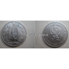 10h 1961 RL 10 haléř